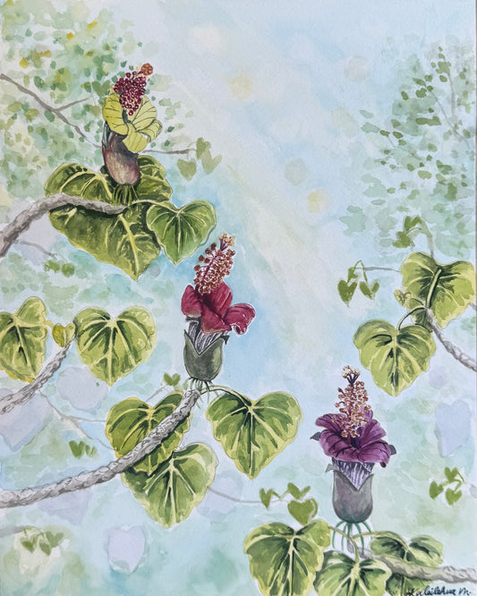 Painting Hope and Dappled Sunlight