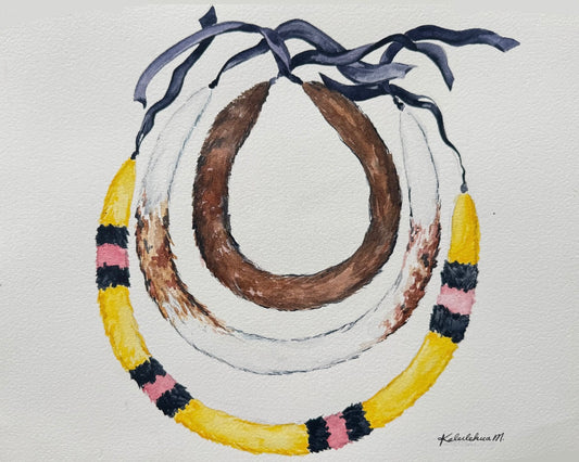“Lei Hulu” art print