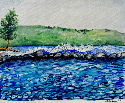 “Hilo Views” art print